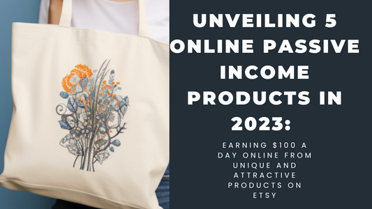 Printed Tote Bag with a text defining the title of the article