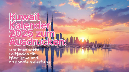 Der komplette Leitfaden für islamische und nationale Feiertage