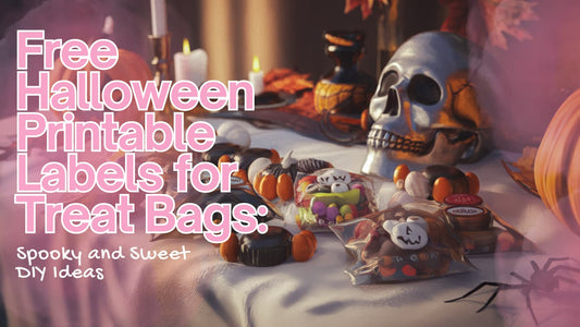 Free Halloween Printable Labels for Treat Bags: Spooky and Sweet DIY Ideas