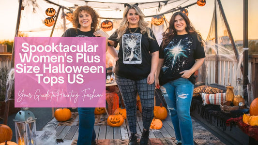 Spooktacular Women's Plus Size Halloween Tops US: Your Guide to Haunting Fashion