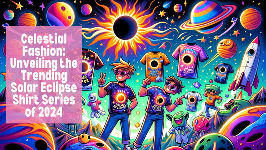 Celestial Fashion: Unveiling the Trending Solar Eclipse Shirt Series of 2024