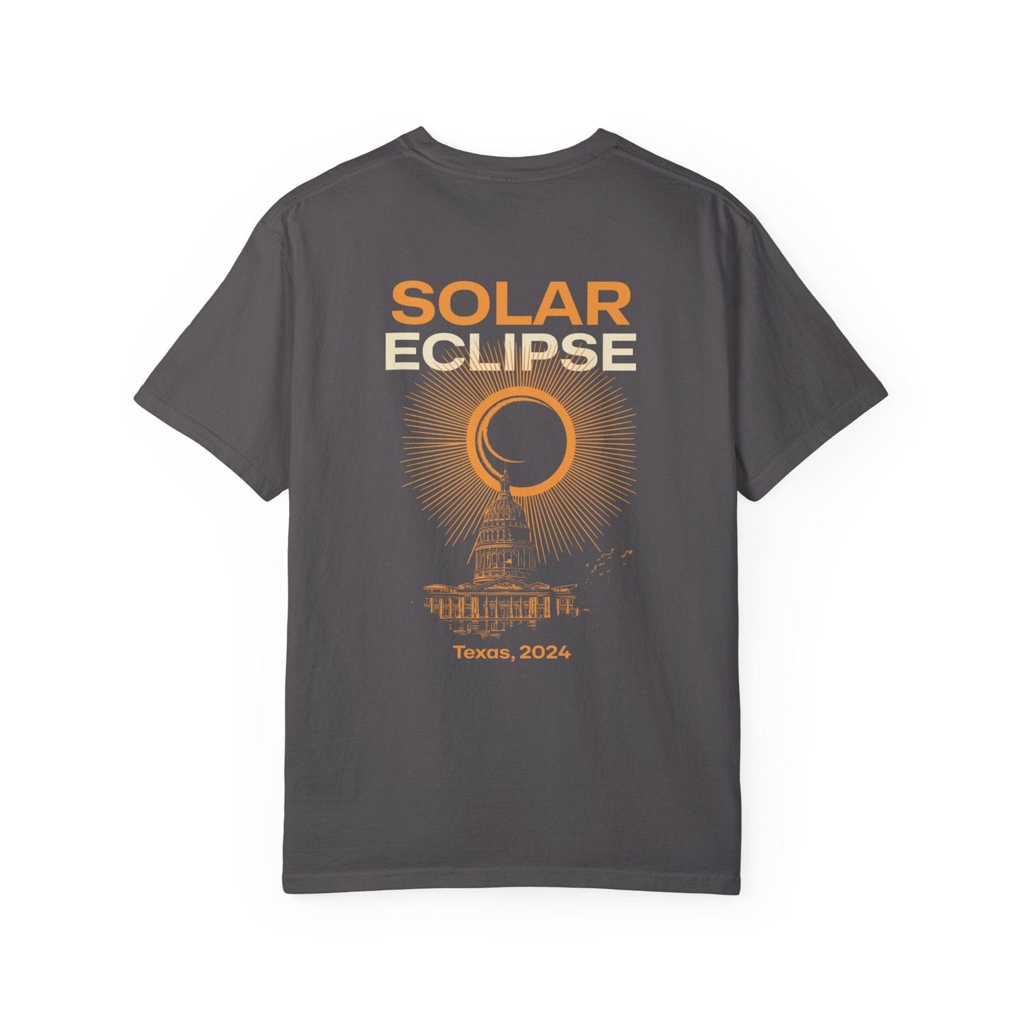 Texas Total Solar Eclipse 4.08.24 USA Shirt Adult S-4XL - Black/Graphite, Path of Totality Shirt, Astronomy Lovers T-shirt