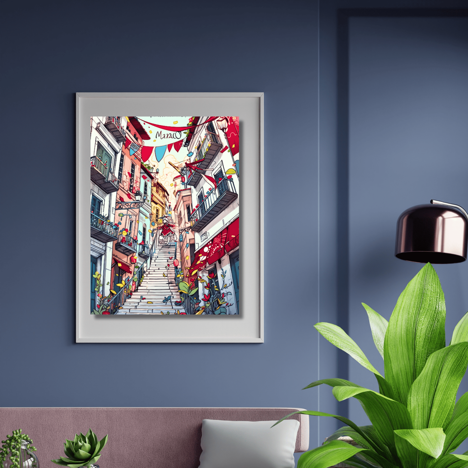 posterofpamplonastreet