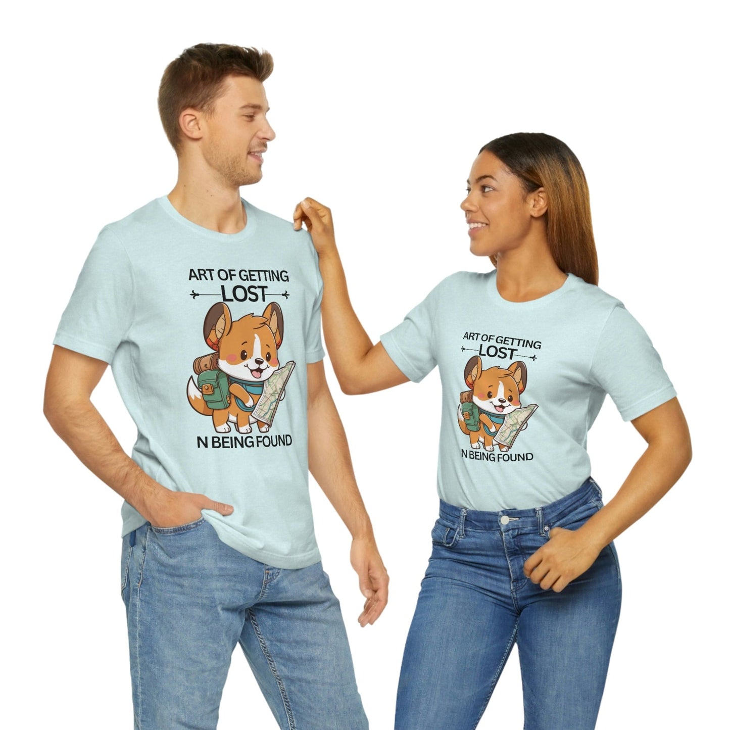 2023 Unisex Art of Getting Lost Pembroke Welsh Corgi Crazy Dog Lover Geek Gift T-Shirt