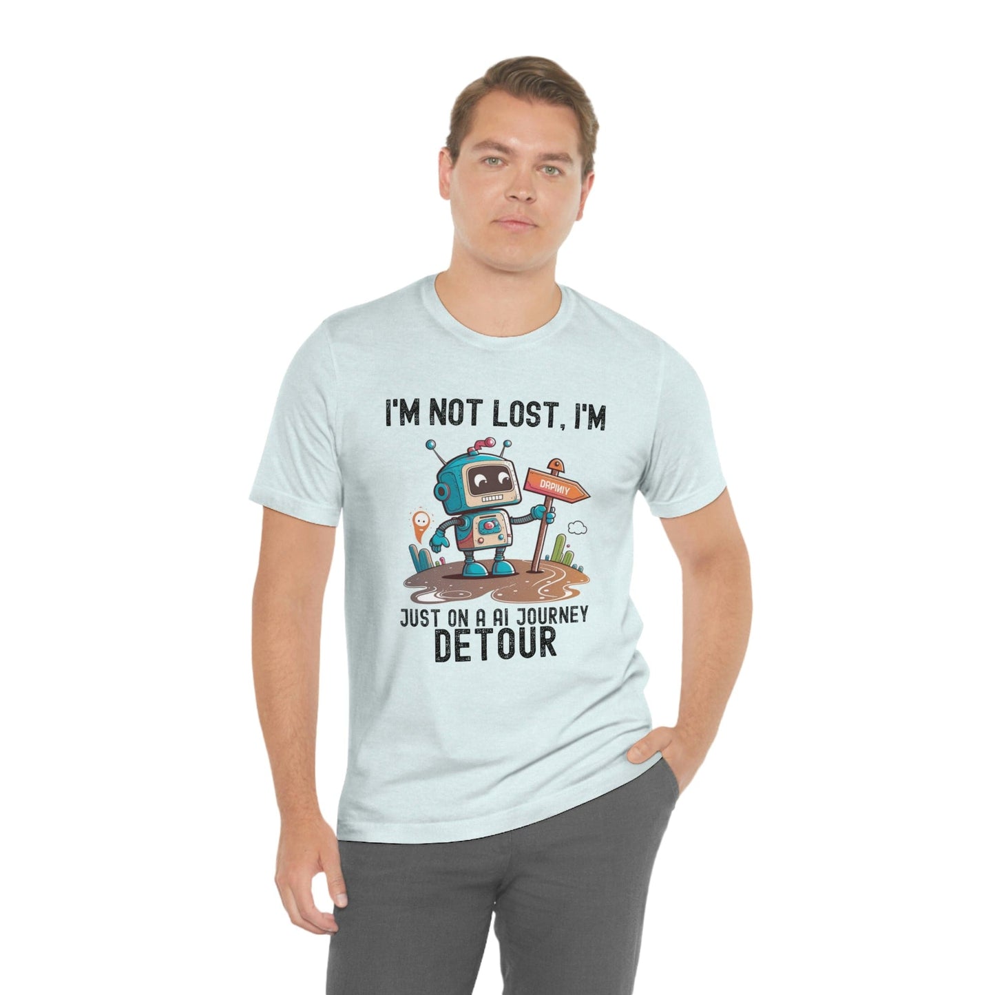 2023 Unisex AI Journey Prompt Engineer Forward Slash /imagine prompt AI Bot T-Shirt