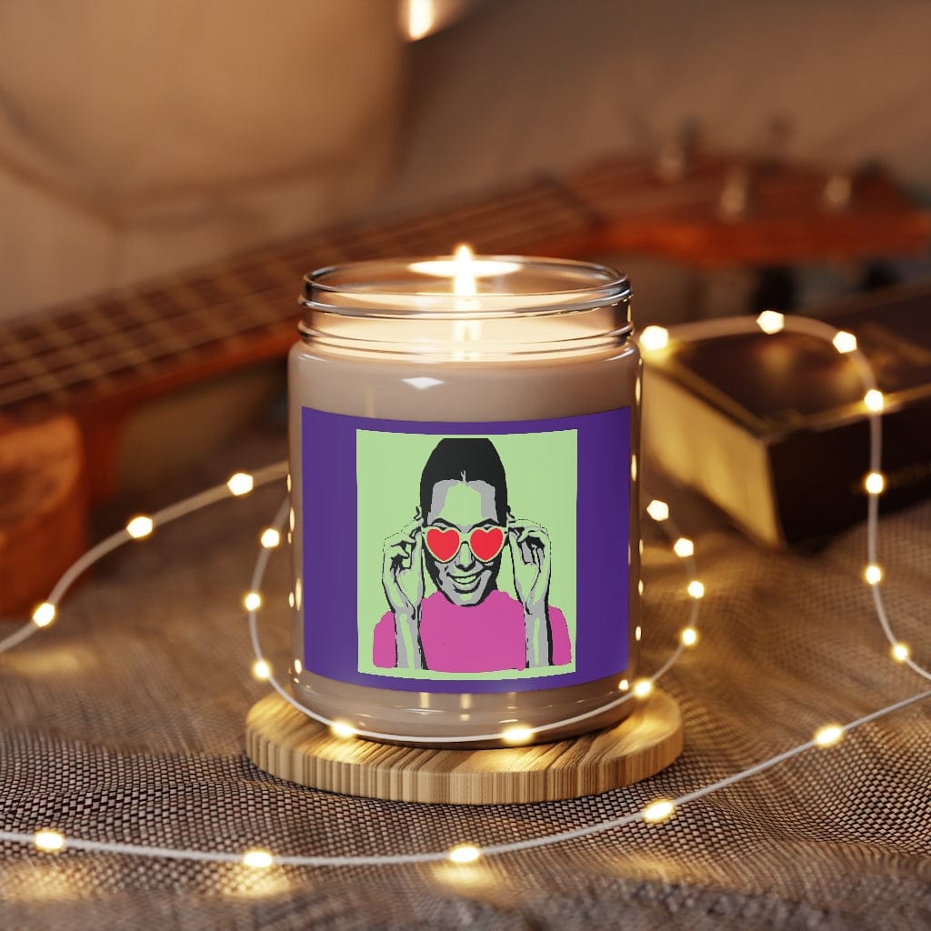 Red Glasses Scented Candle