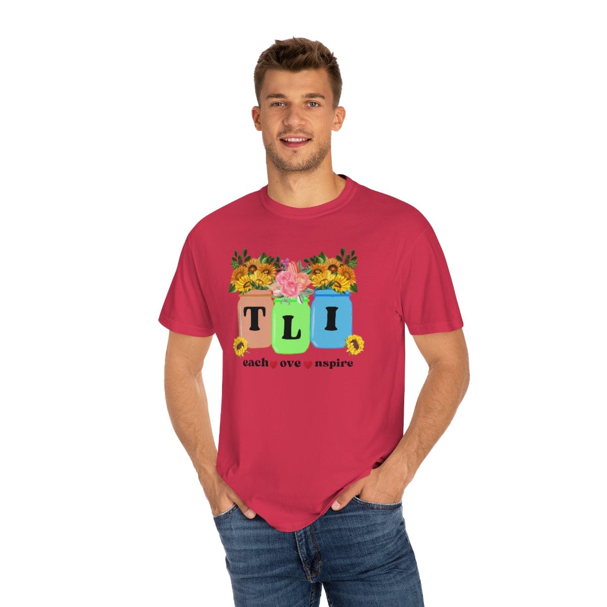 Fall Teacher Comfort Colors Shirt, Thankful Floral Shirt, Teacher Thanksgiving Gift, Teacher Shirt, Teacher Gift, U