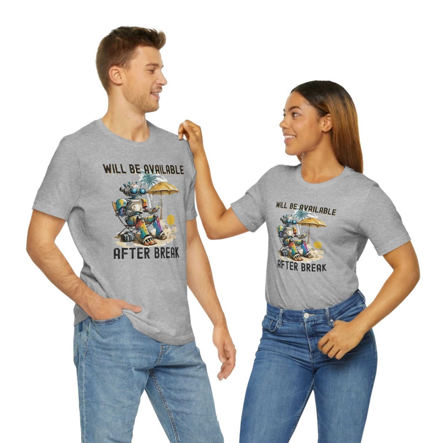 2023 Unisex After Break Robot Engineer Formulary AI Developer Gift T-Shirt