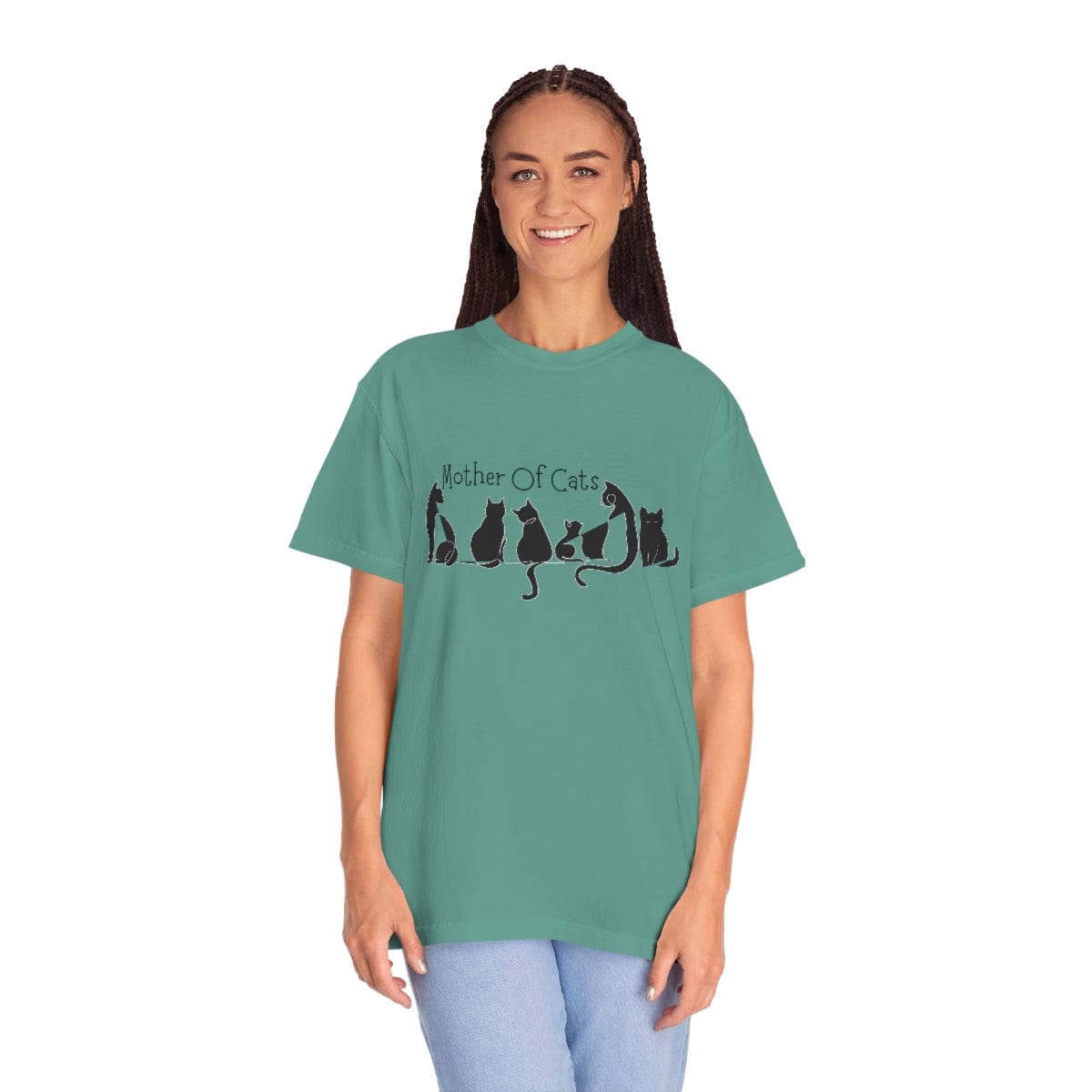 Mother of Cats T-Shirt, Comfort Colors Shirt, Cat Lovers T-Shirt, Cat Shirt, Funny Cat T-Shirt for Her, Gift for Cat Owner