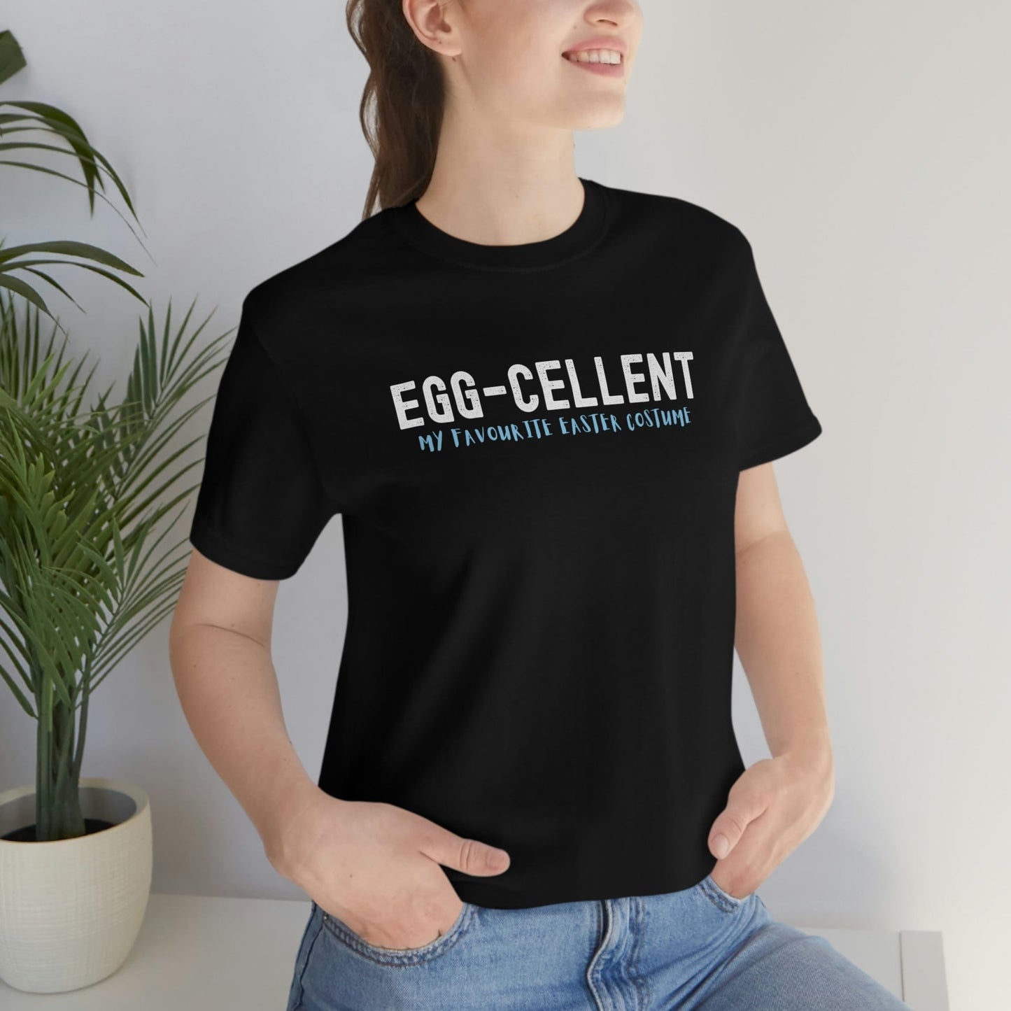 2023 Unisex Egg-cellent Excavator Easter Costume Funny Premium Easter Easter Day T-Shirt