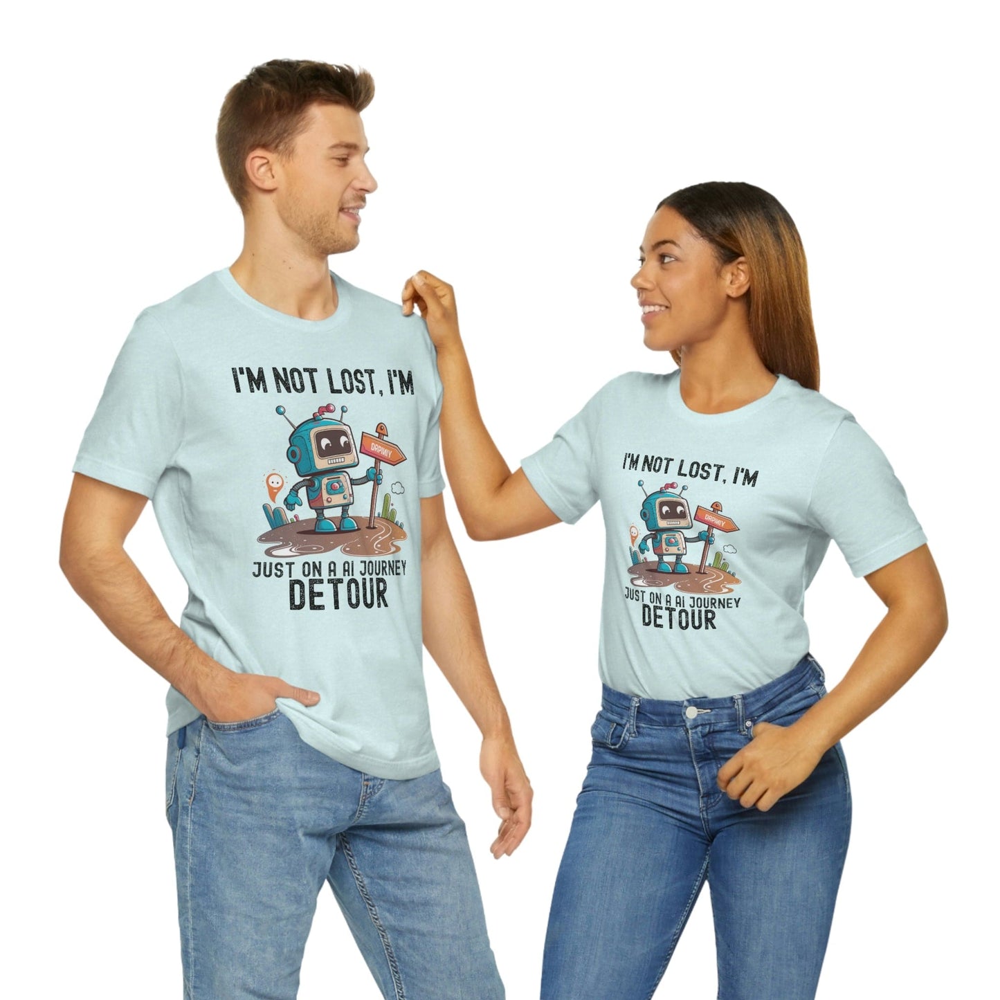 2023 Unisex AI Journey Prompt Engineer Forward Slash /imagine prompt AI Bot T-Shirt