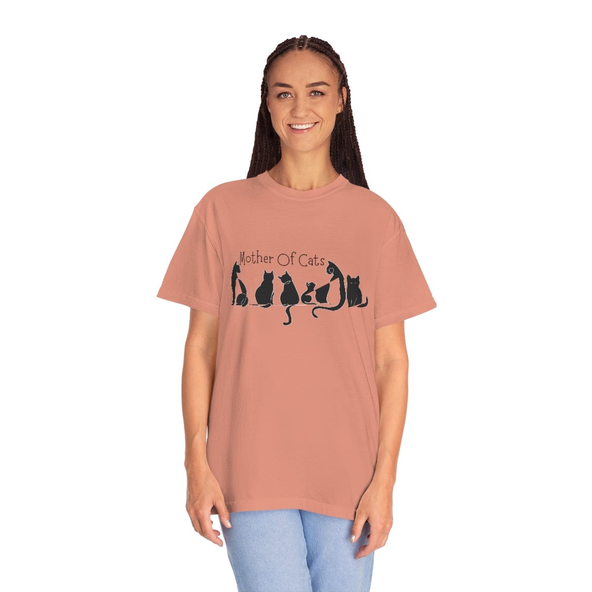 Mother of Cats T-Shirt, Comfort Colors Shirt, Cat Lovers T-Shirt, Cat Shirt, Funny Cat T-Shirt for Her, Gift for Cat Owner