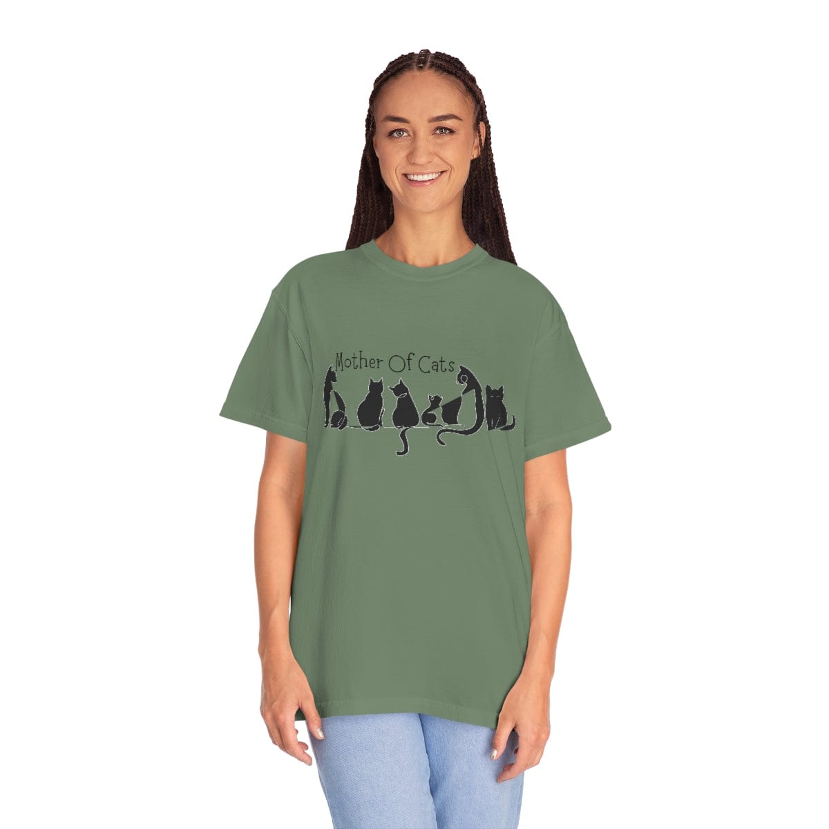 Mother of Cats T-Shirt, Comfort Colors Shirt, Cat Lovers T-Shirt, Cat Shirt, Funny Cat T-Shirt for Her, Gift for Cat Owner
