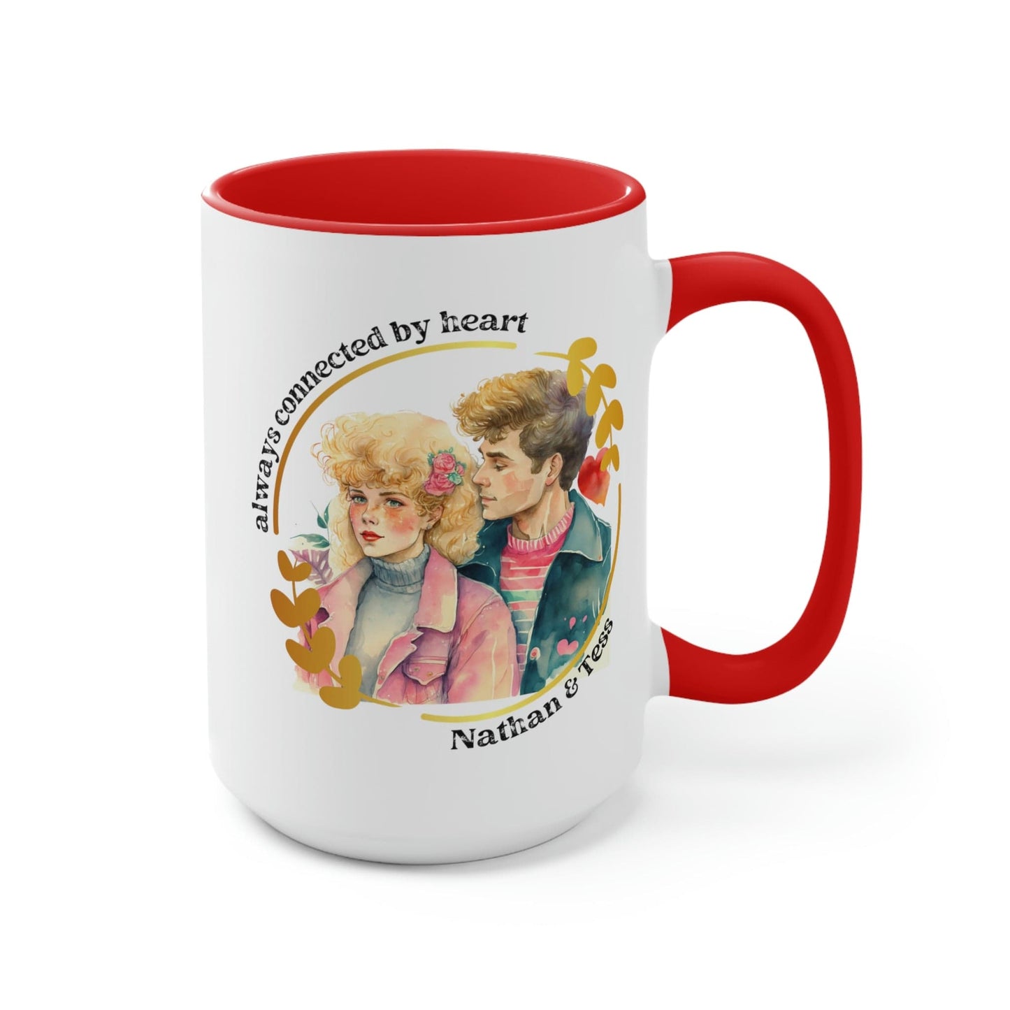 80's Love Two-Tone Coffee Mug: A Valentine's Day Must-Have