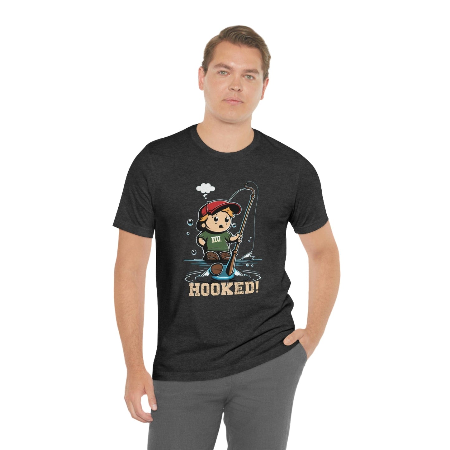2023 Unisex Hooked Prankster Lover Squad pranks Quote April Fool's Day Joke Humor Comedy Sayings Sarcastic T-Shirt