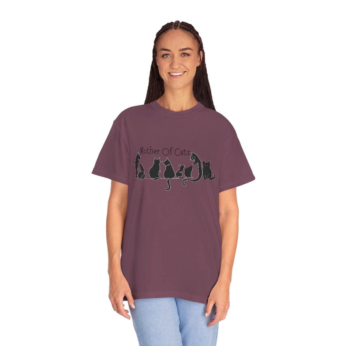 Mother of Cats T-Shirt, Comfort Colors Shirt, Cat Lovers T-Shirt, Cat Shirt, Funny Cat T-Shirt for Her, Gift for Cat Owner