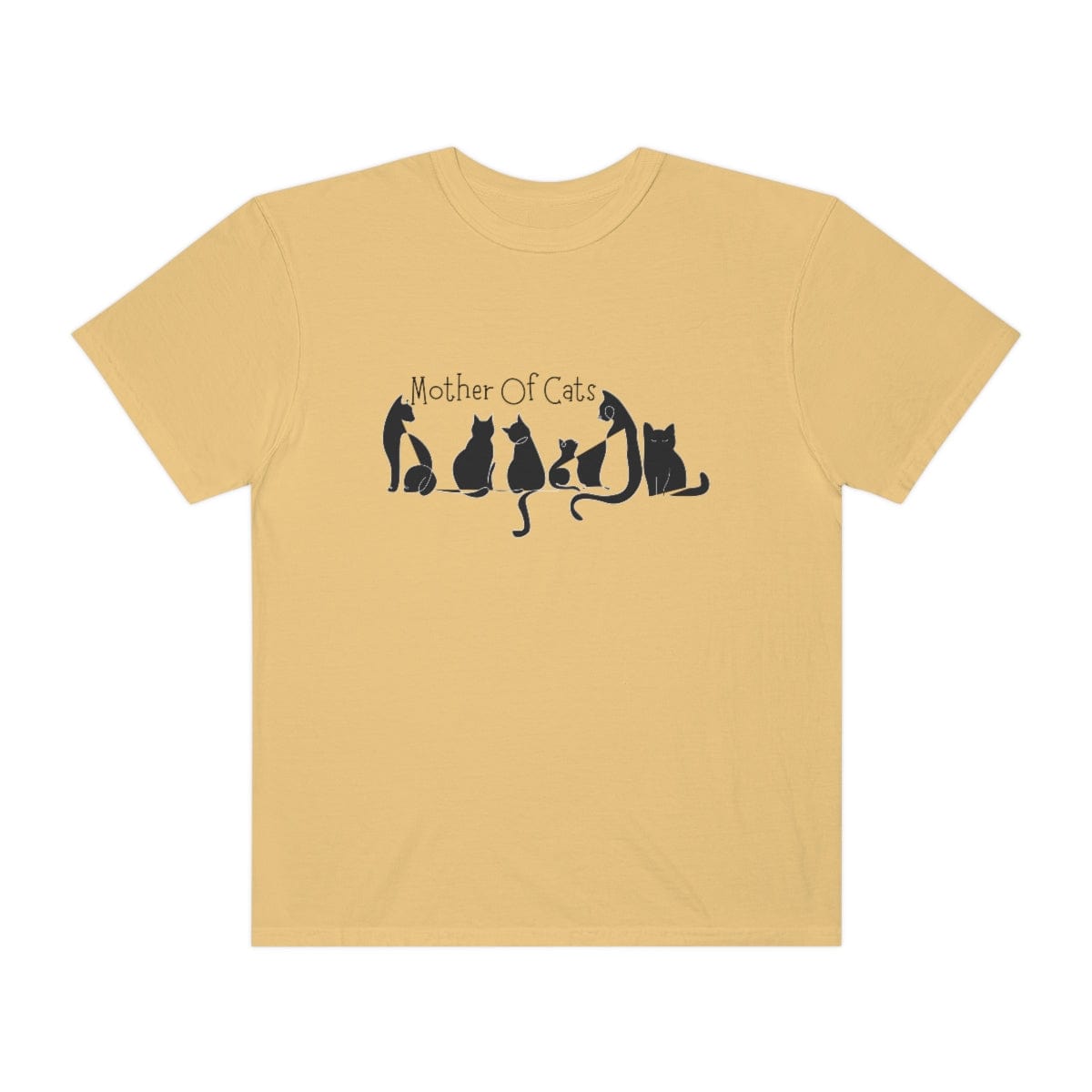Mother of Cats T-Shirt, Comfort Colors Shirt, Cat Lovers T-Shirt, Cat Shirt, Funny Cat T-Shirt for Her, Gift for Cat Owner