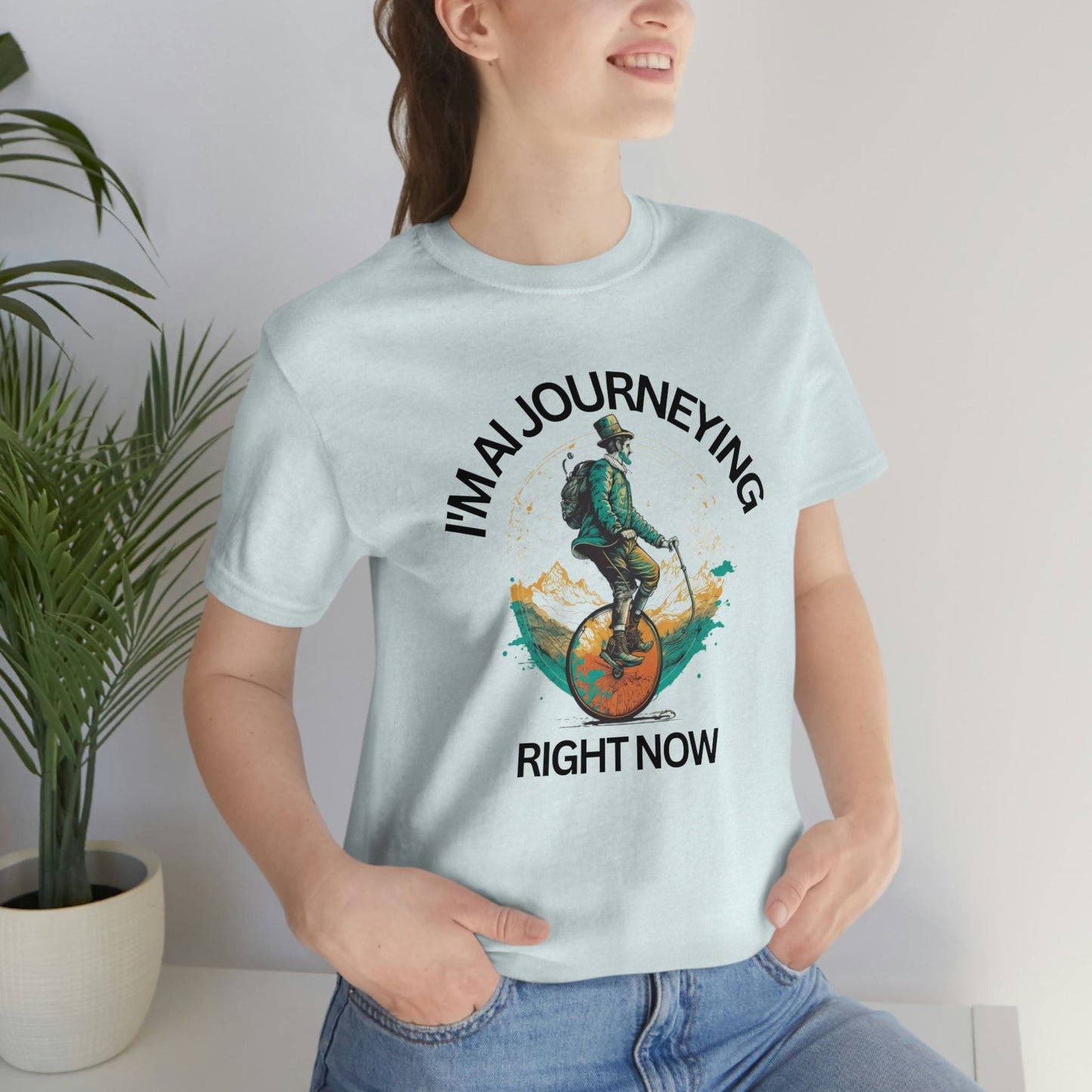 2023 Unisex I'm AI Journeying Right Now AI Smart Gift For Science Nerds T-Shirt