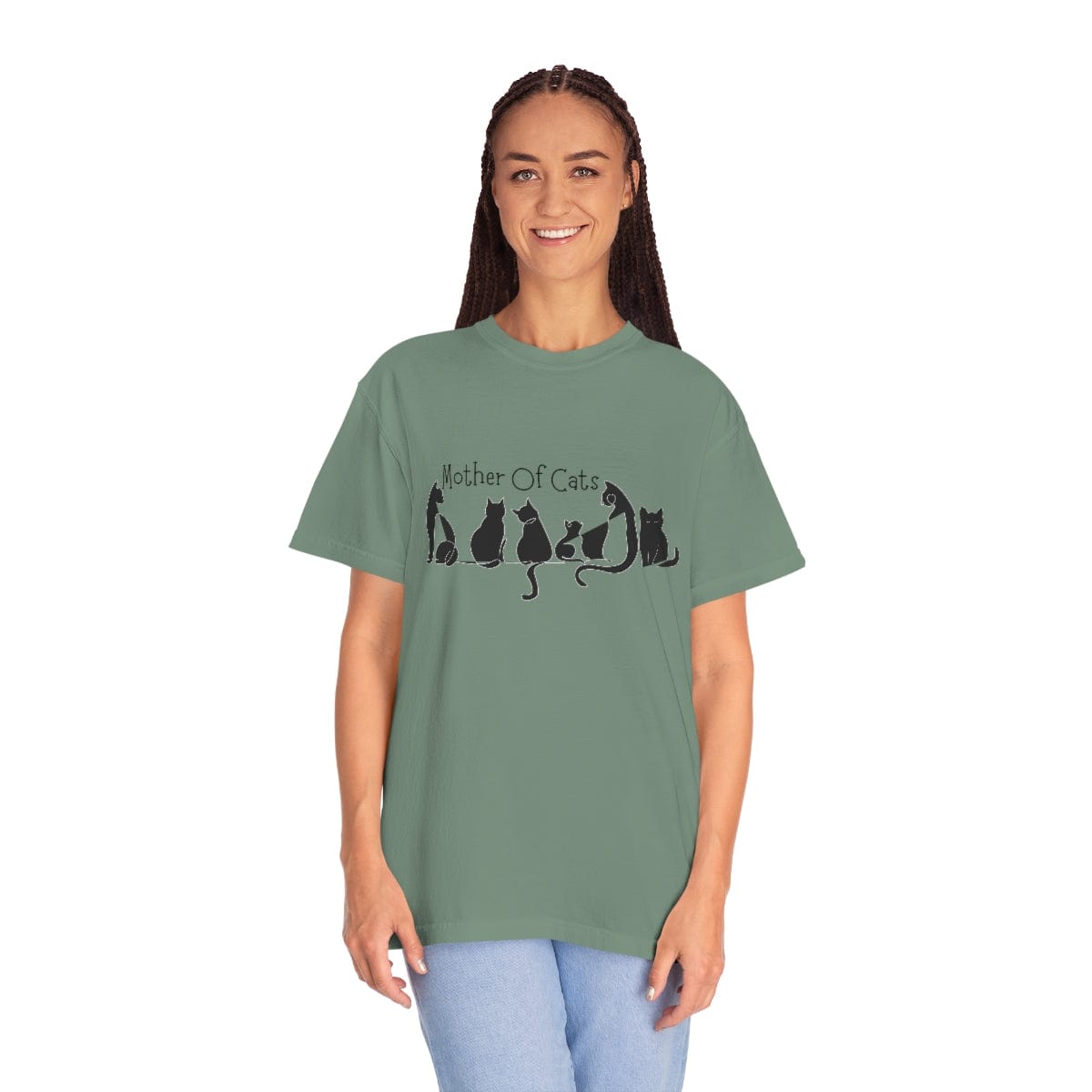 Mother of Cats T-Shirt, Comfort Colors Shirt, Cat Lovers T-Shirt, Cat Shirt, Funny Cat T-Shirt for Her, Gift for Cat Owner