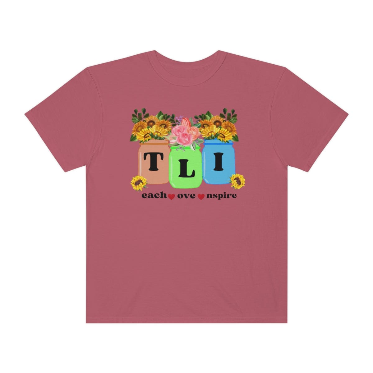 Fall Teacher Comfort Colors Shirt, Thankful Floral Shirt, Teacher Thanksgiving Gift, Teacher Shirt, Teacher Gift, U