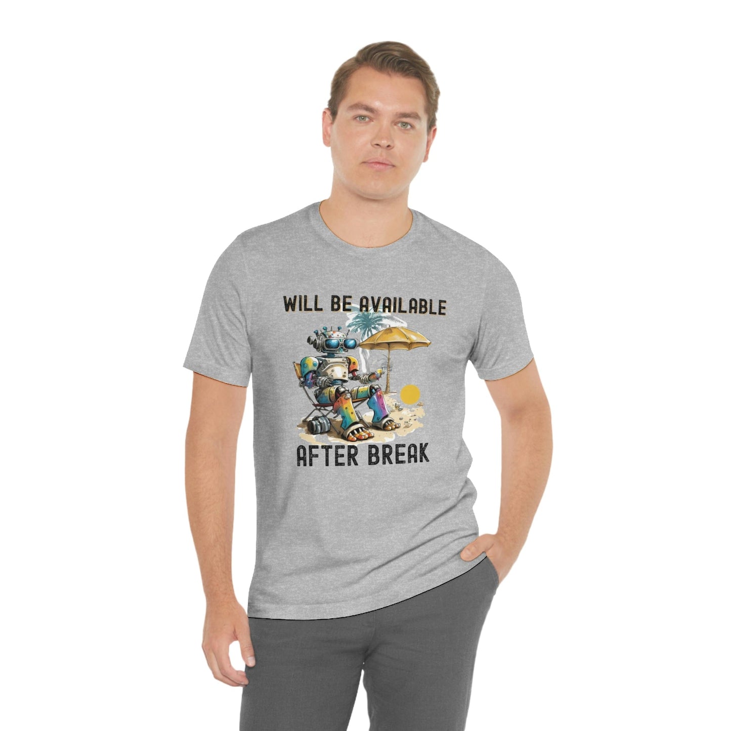 2023 Unisex After Break Robot Engineer Formulary AI Developer Gift T-Shirt
