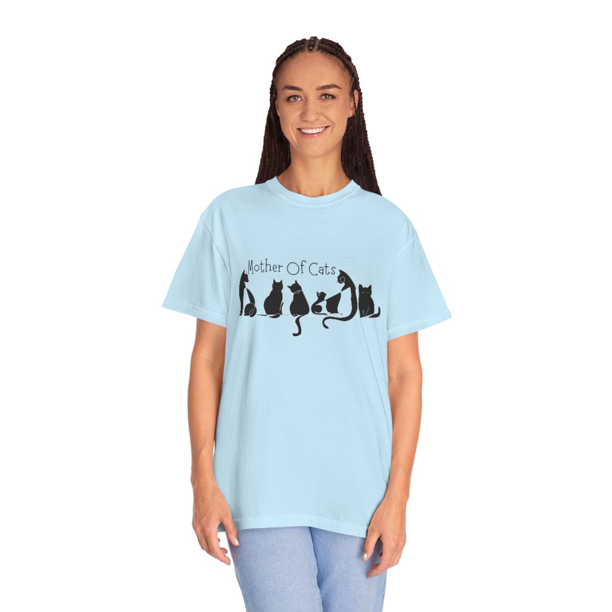 Mother of Cats T-Shirt, Comfort Colors Shirt, Cat Lovers T-Shirt, Cat Shirt, Funny Cat T-Shirt for Her, Gift for Cat Owner
