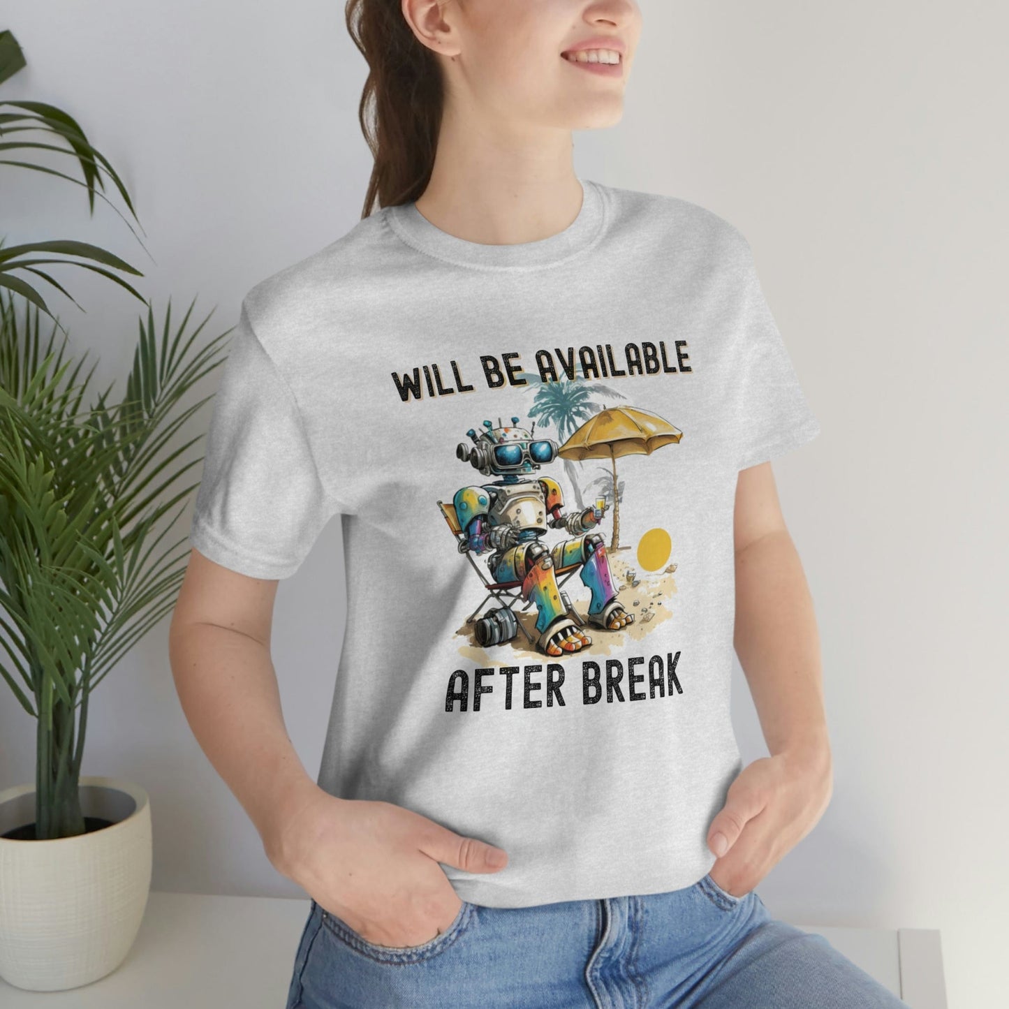 2023 Unisex After Break Robot Engineer Formulary AI Developer Gift T-Shirt