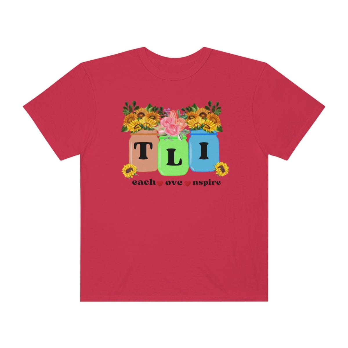 Fall Teacher Comfort Colors Shirt, Thankful Floral Shirt, Teacher Thanksgiving Gift, Teacher Shirt, Teacher Gift, U