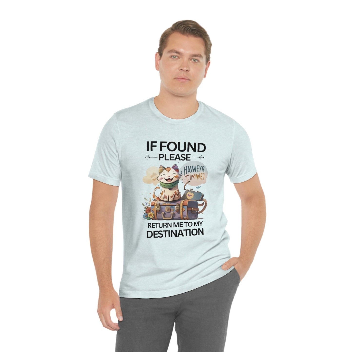 2023 Unisex Return Me to My Destination Cat Herder Aesthetic Exploration T-Shirt