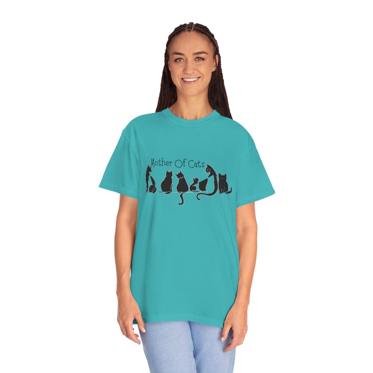 Mother of Cats T-Shirt, Comfort Colors Shirt, Cat Lovers T-Shirt, Cat Shirt, Funny Cat T-Shirt for Her, Gift for Cat Owner