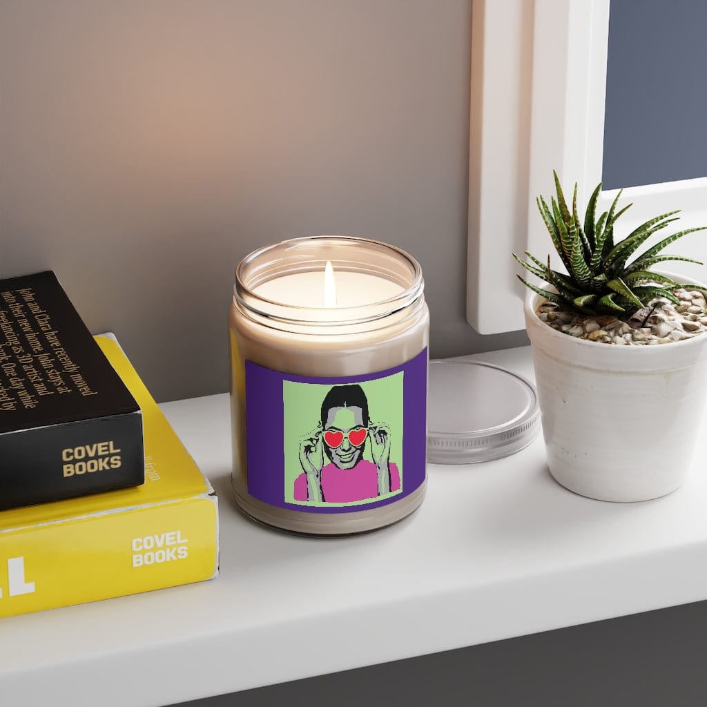Red Glasses Scented Candle