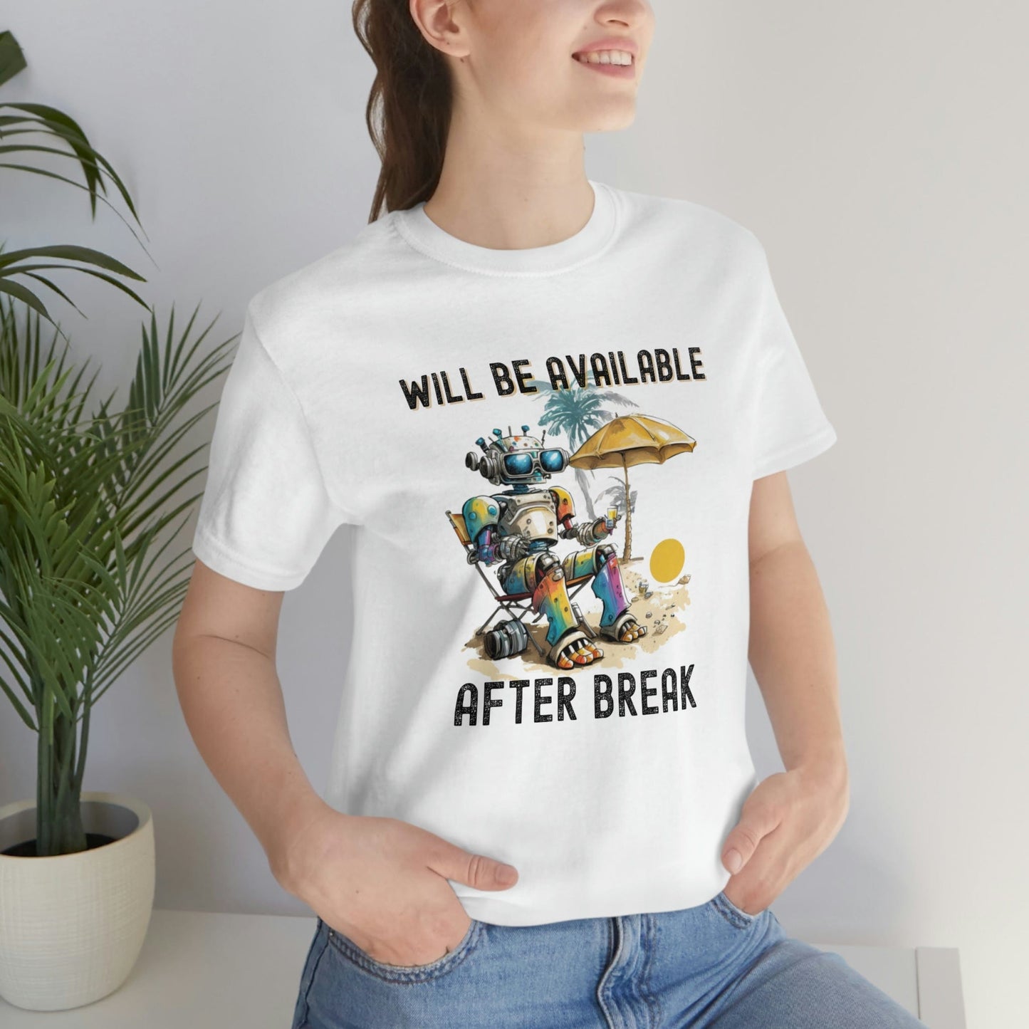 2023 Unisex After Break Robot Engineer Formulary AI Developer Gift T-Shirt
