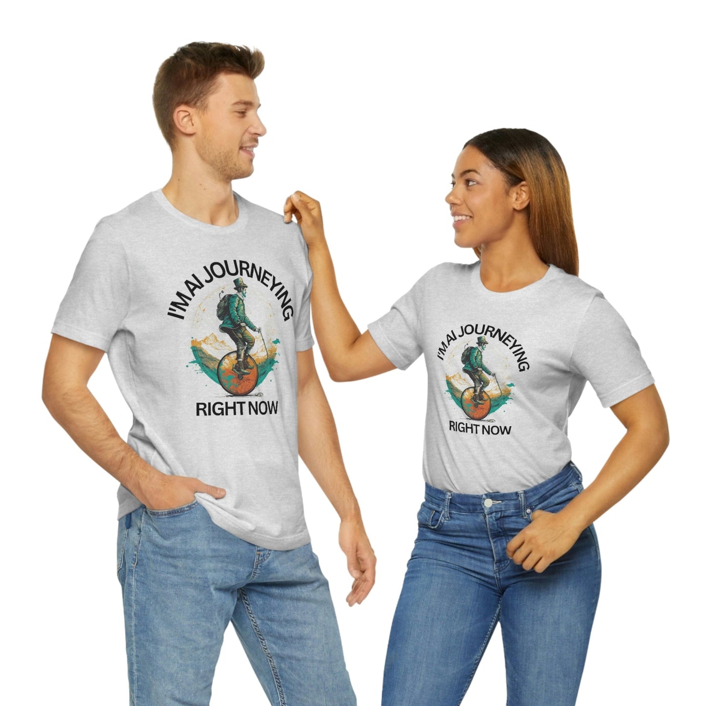 2023 Unisex I'm AI Journeying Right Now AI Smart Gift For Science Nerds T-Shirt