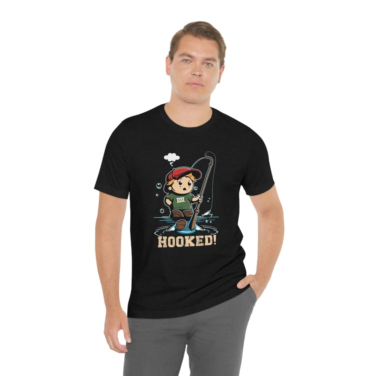 2023 Unisex Hooked Prankster Lover Squad pranks Quote April Fool's Day Joke Humor Comedy Sayings Sarcastic T-Shirt