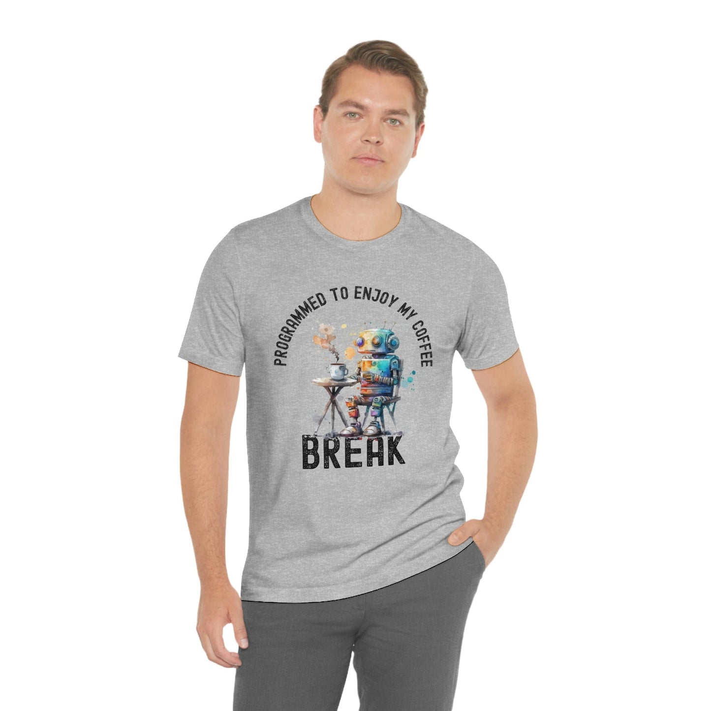 2023 Unisex Programmed Break Artificial Intelligence Developer Tech Geek Premium Gift T-Shirt