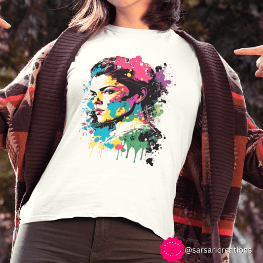 2023 Unisex Groovy Funky International Women's Day Empowered Makers T-Shirt