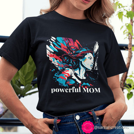 2023 Powerful Mom Feminist AF - Funny Feminism Tee for Women T-Shirt