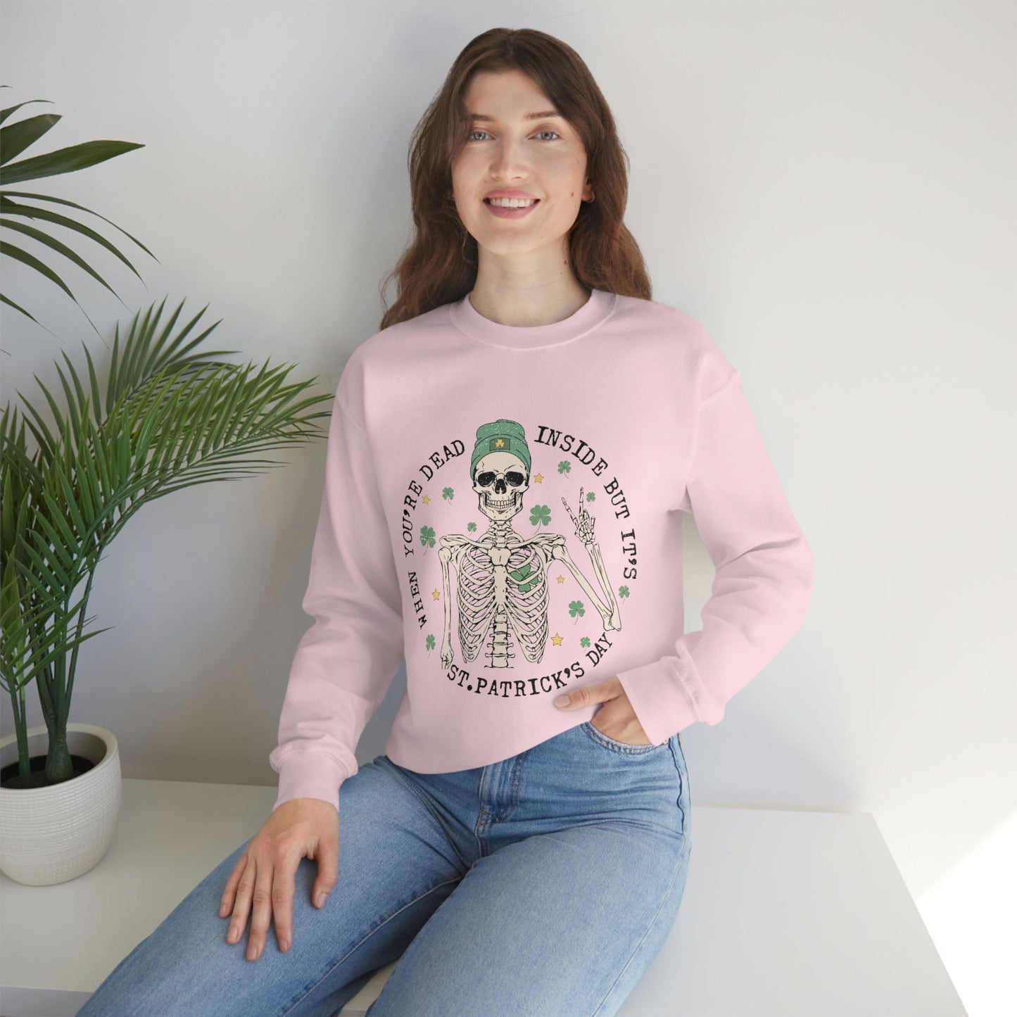 2023 Funny Irish St. Patrick's Day Unisex Gaelic When You Are Dead Papa Sweatshirt