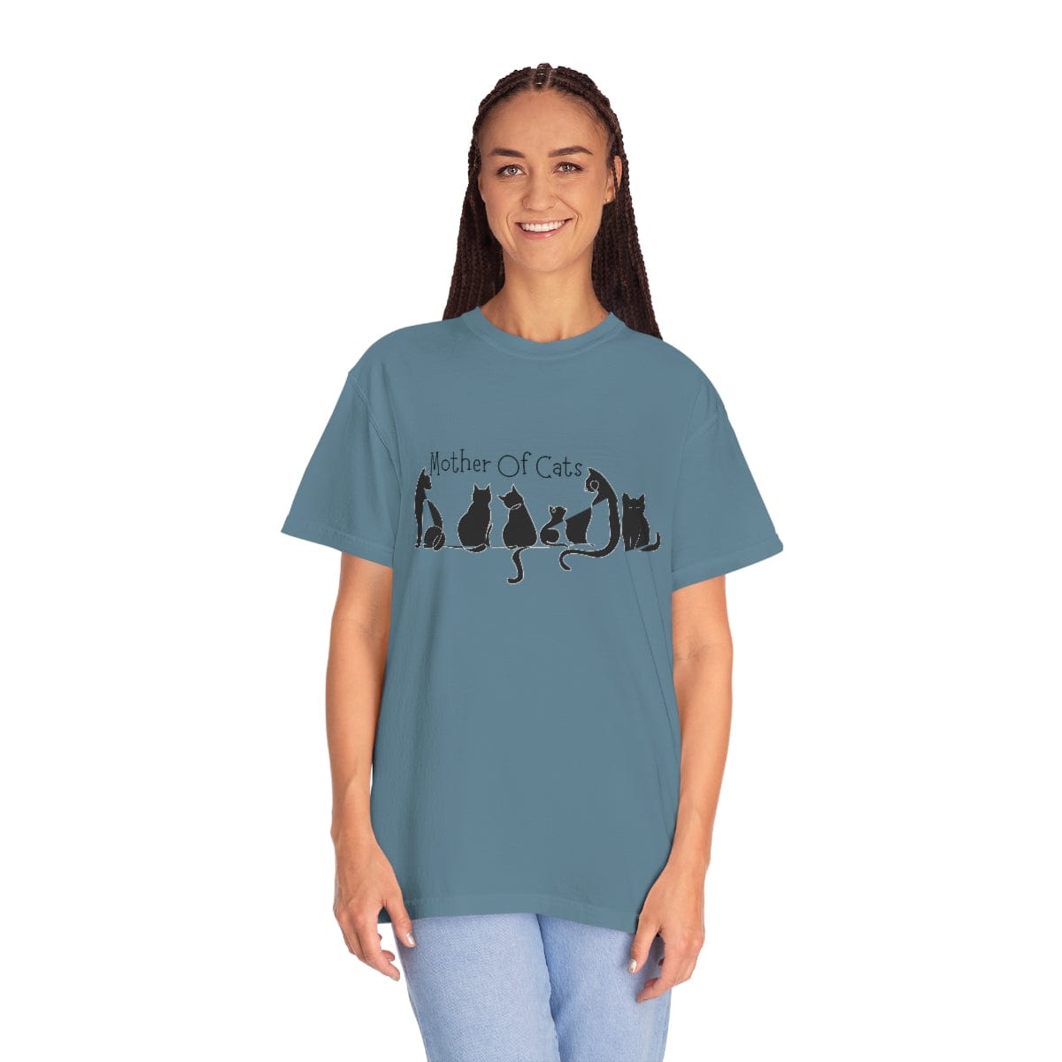 Mother of Cats T-Shirt, Comfort Colors Shirt, Cat Lovers T-Shirt, Cat Shirt, Funny Cat T-Shirt for Her, Gift for Cat Owner