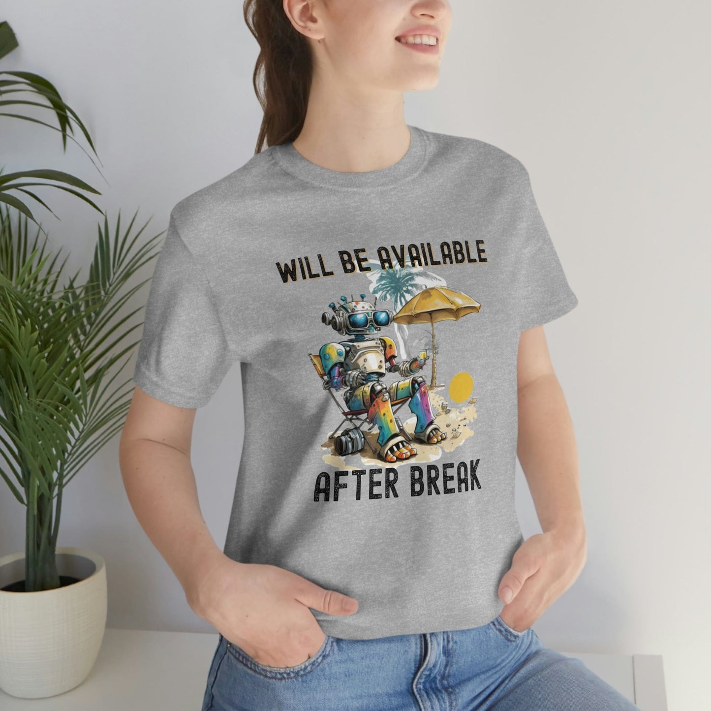 2023 Unisex After Break Robot Engineer Formulary AI Developer Gift T-Shirt