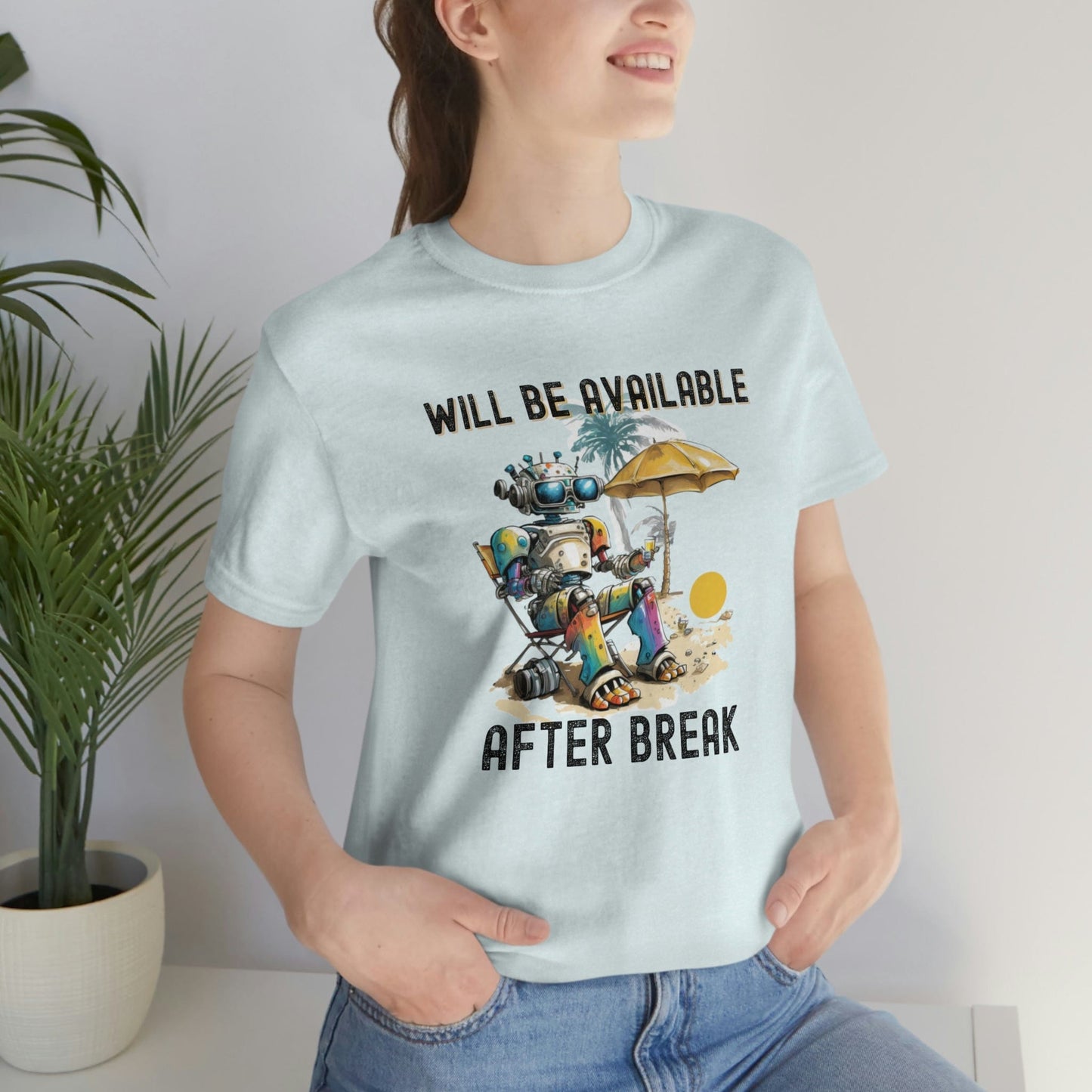2023 Unisex After Break Robot Engineer Formulary AI Developer Gift T-Shirt