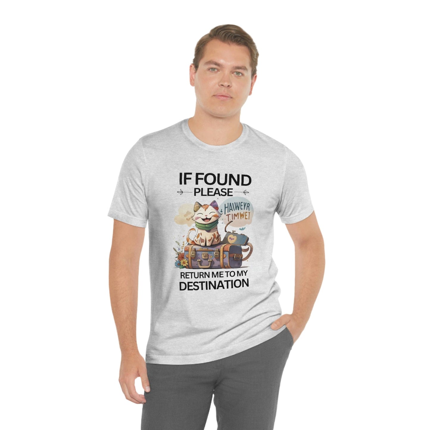 2023 Unisex Return Me to My Destination Cat Herder Aesthetic Exploration T-Shirt