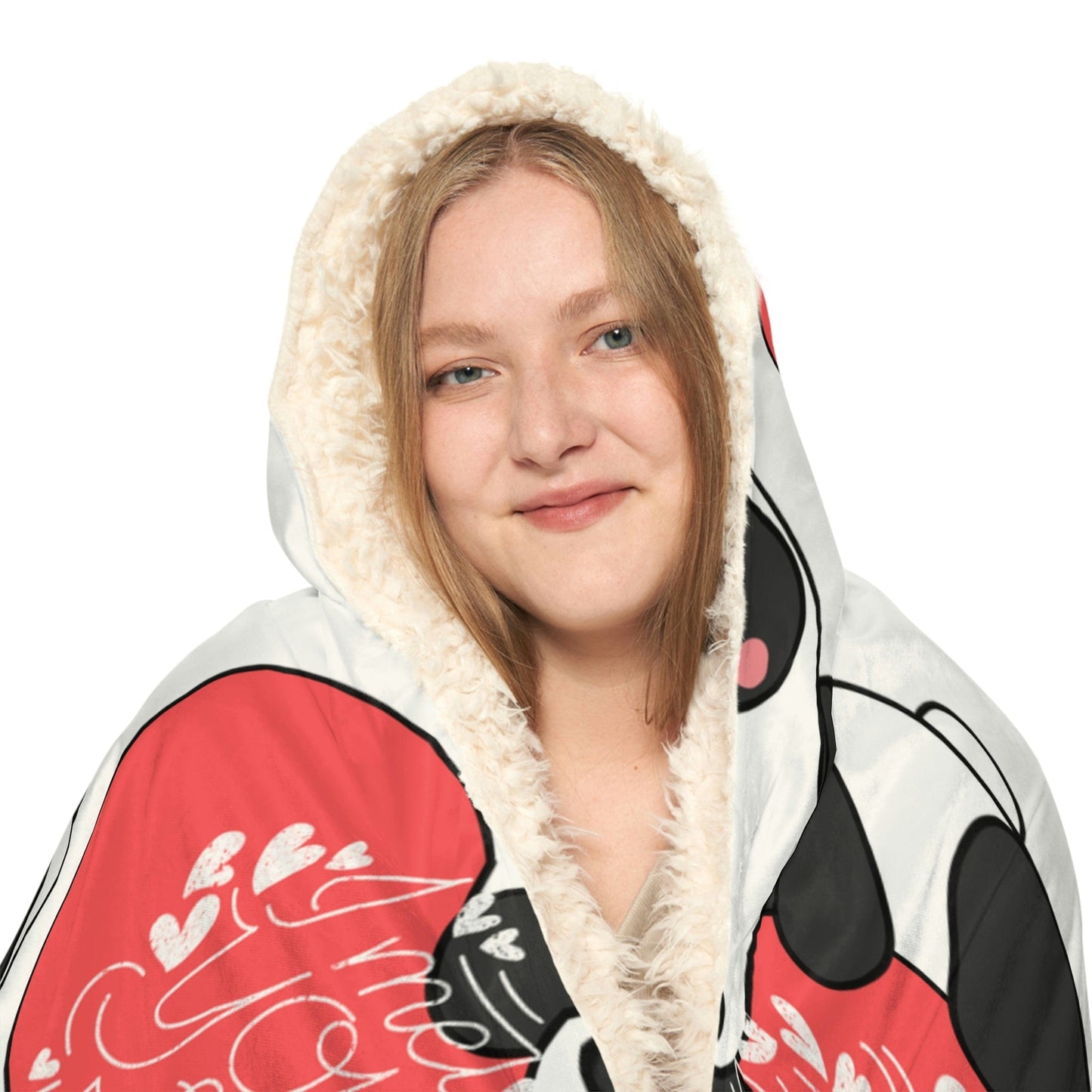 I Met You For a Reason Panda Sherpa Snuggle Blanket - The Coziest Way to Show Your Love - SarsariCreations
