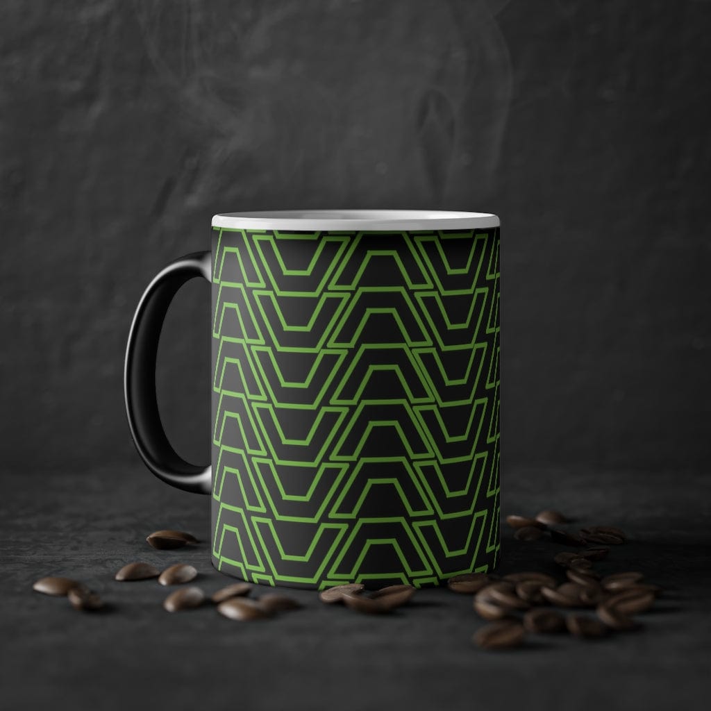 Pattern Mug, Tea Ceramic Mug, Gift for Her, Magic Mug, 11oz