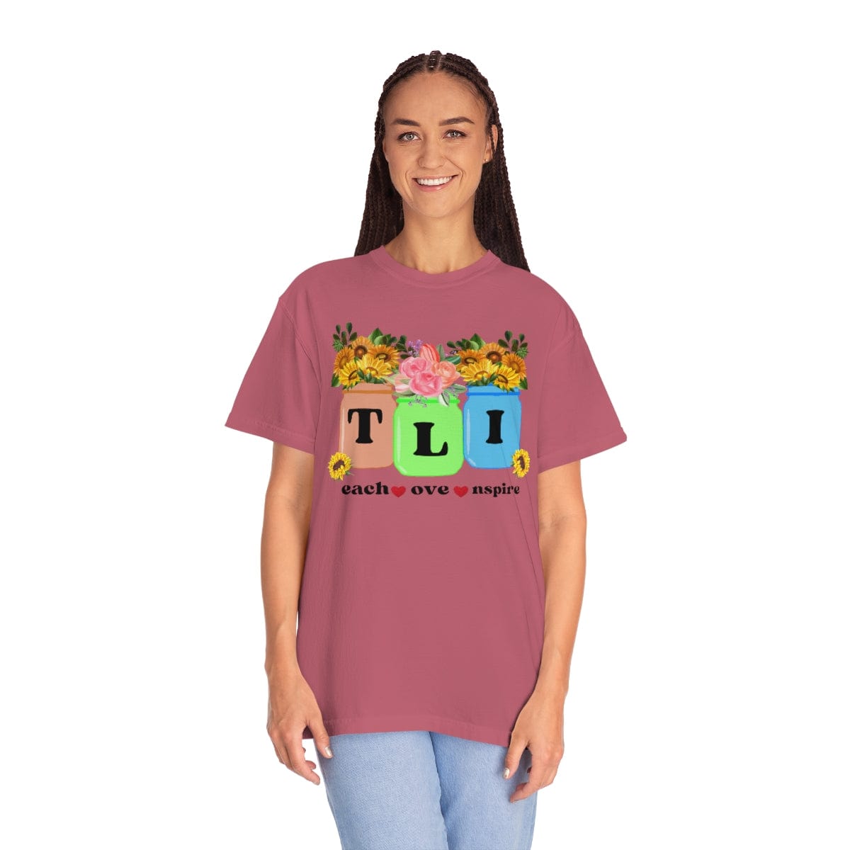Fall Teacher Comfort Colors Shirt, Thankful Floral Shirt, Teacher Thanksgiving Gift, Teacher Shirt, Teacher Gift, U