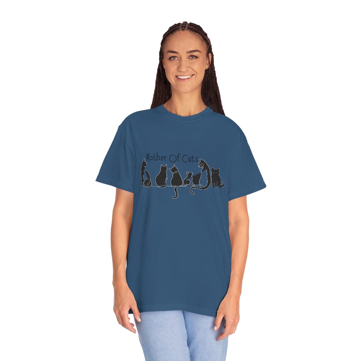 Mother of Cats T-Shirt, Comfort Colors Shirt, Cat Lovers T-Shirt, Cat Shirt, Funny Cat T-Shirt for Her, Gift for Cat Owner