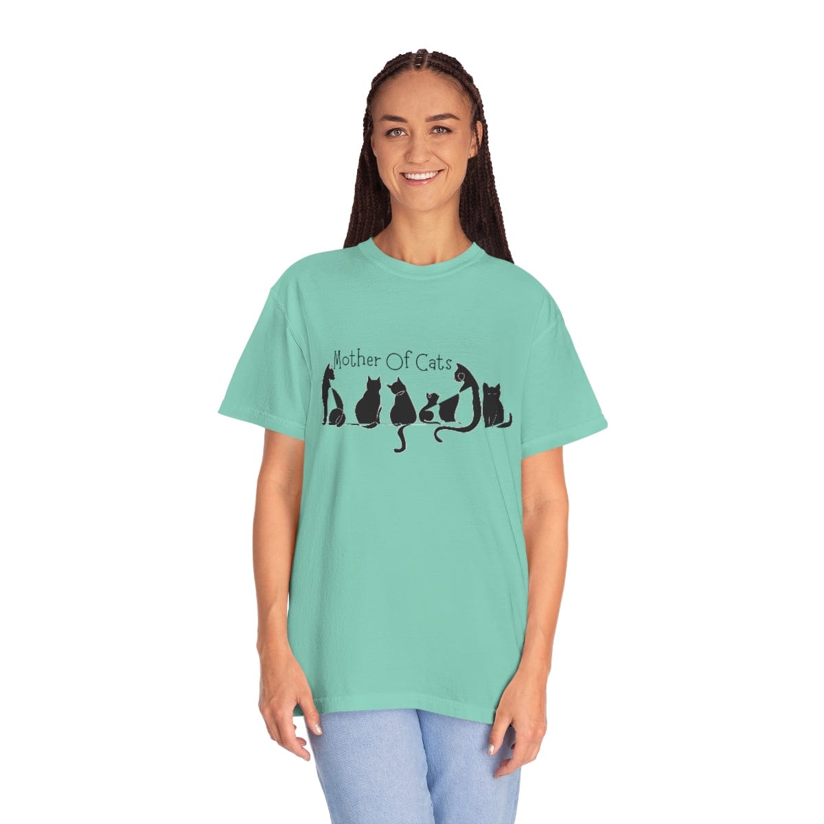 Mother of Cats T-Shirt, Comfort Colors Shirt, Cat Lovers T-Shirt, Cat Shirt, Funny Cat T-Shirt for Her, Gift for Cat Owner