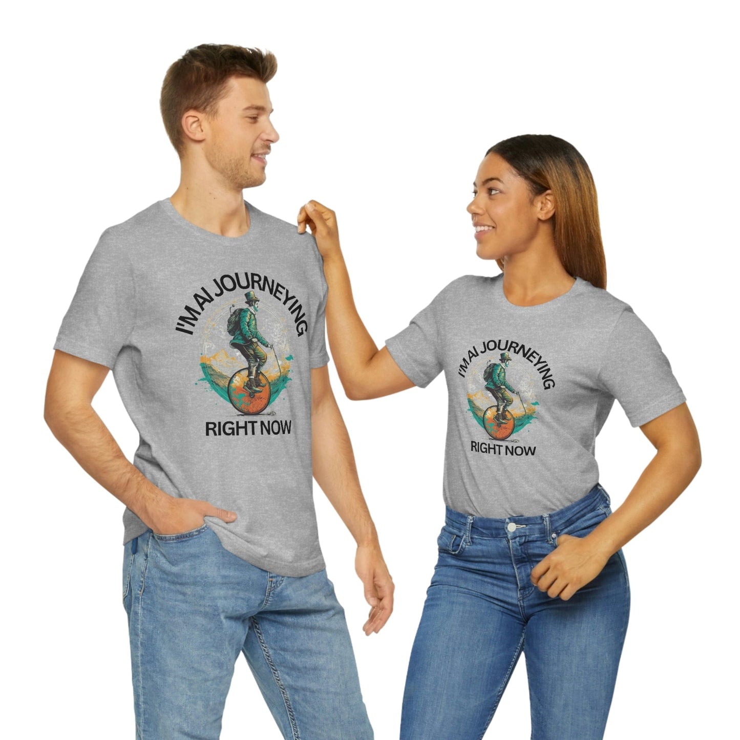 2023 Unisex I'm AI Journeying Right Now AI Smart Gift For Science Nerds T-Shirt