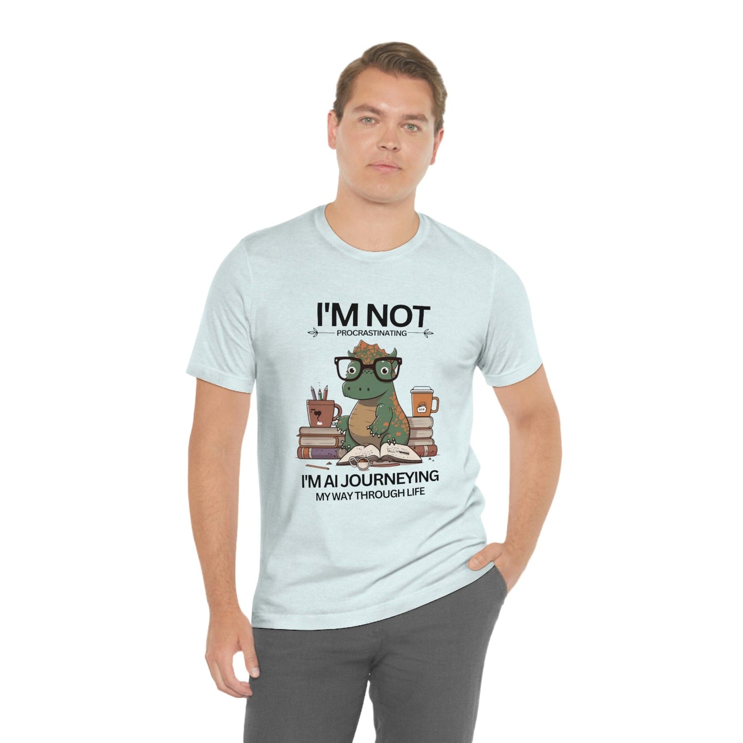 2023 Unisex I'm AI Journeying My Way Through Life AI Smart Genius Brains T-Shirt