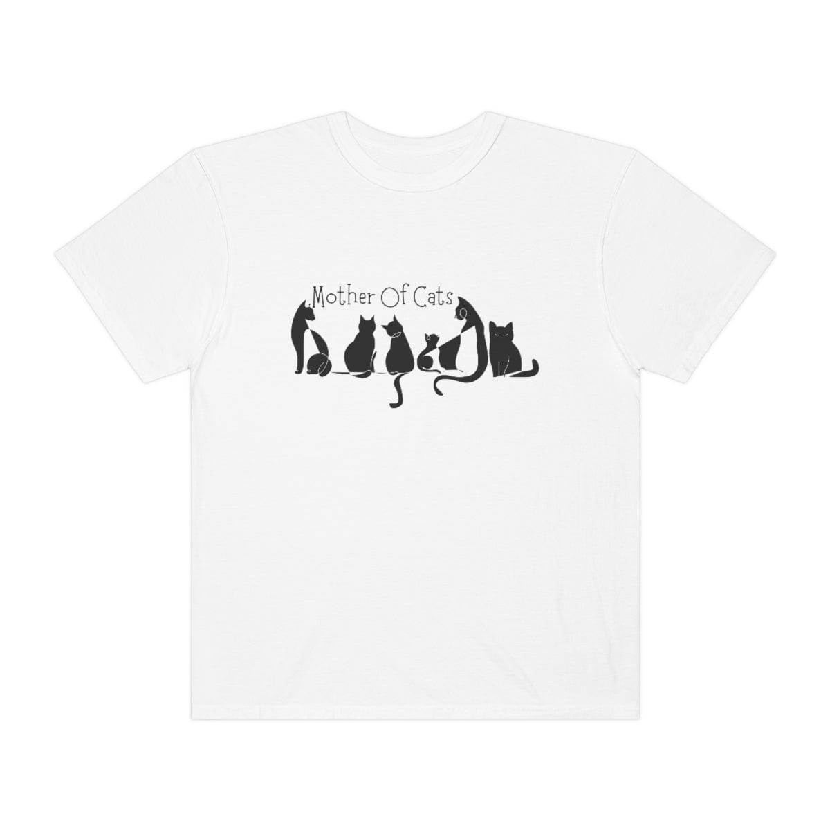 Mother of Cats T-Shirt, Comfort Colors Shirt, Cat Lovers T-Shirt, Cat Shirt, Funny Cat T-Shirt for Her, Gift for Cat Owner